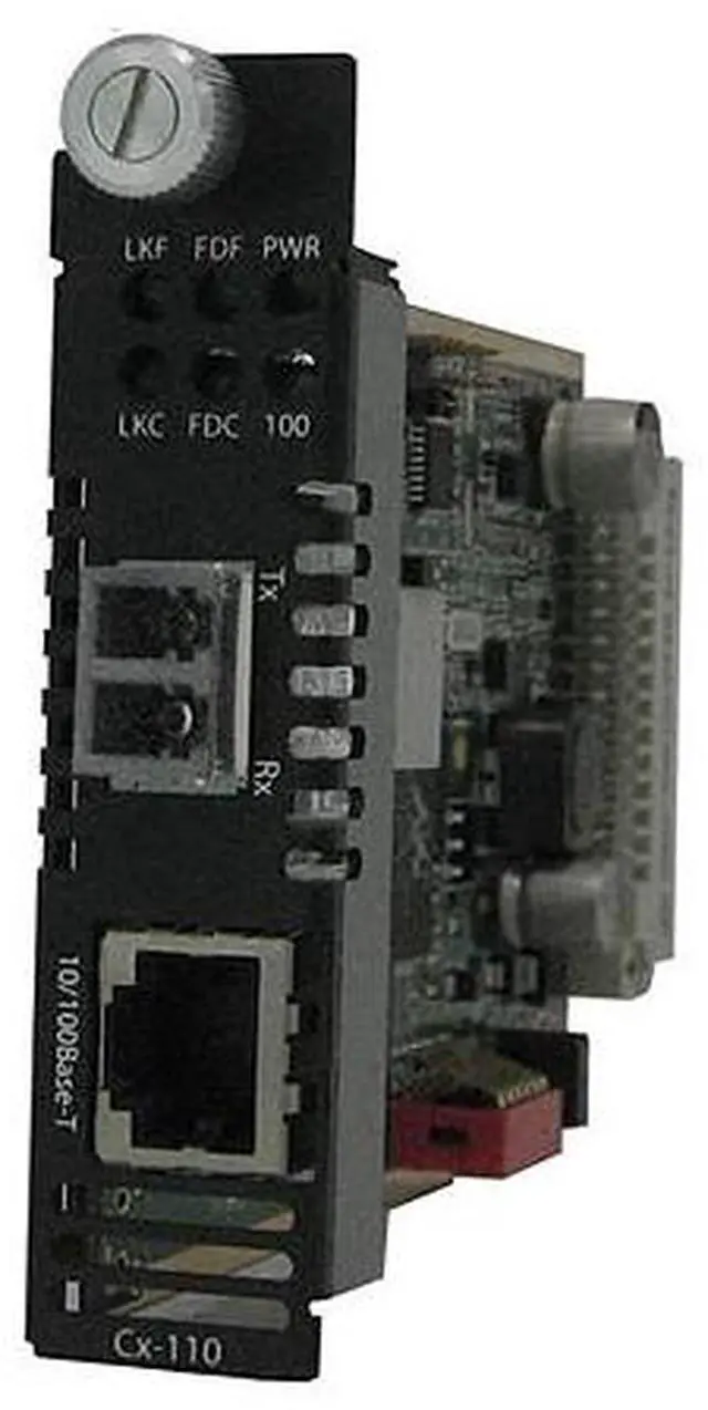 Alt view image 6 of 6 - Perle C-110-M2LC2 Media Converter