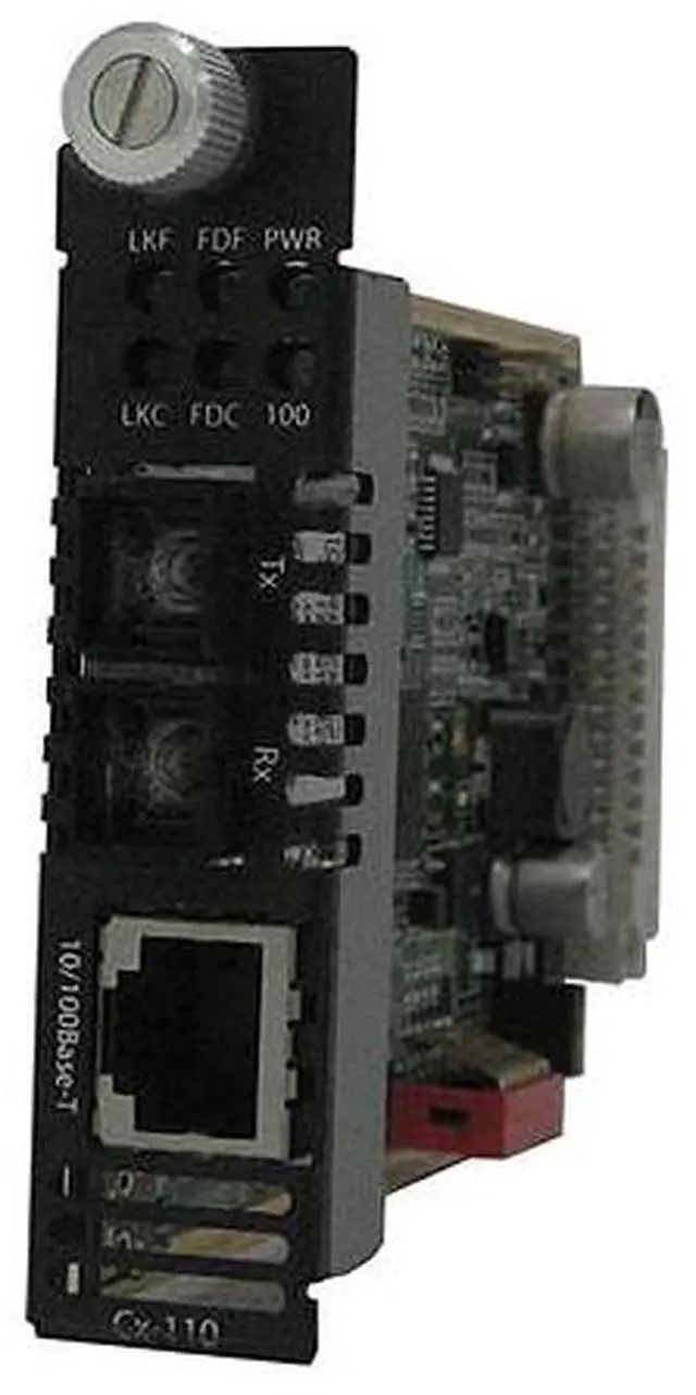 Alt view image 2 of 2 - PERLE SYSTEMS 05052410 Cm-110-M2Sc2 Media Converter