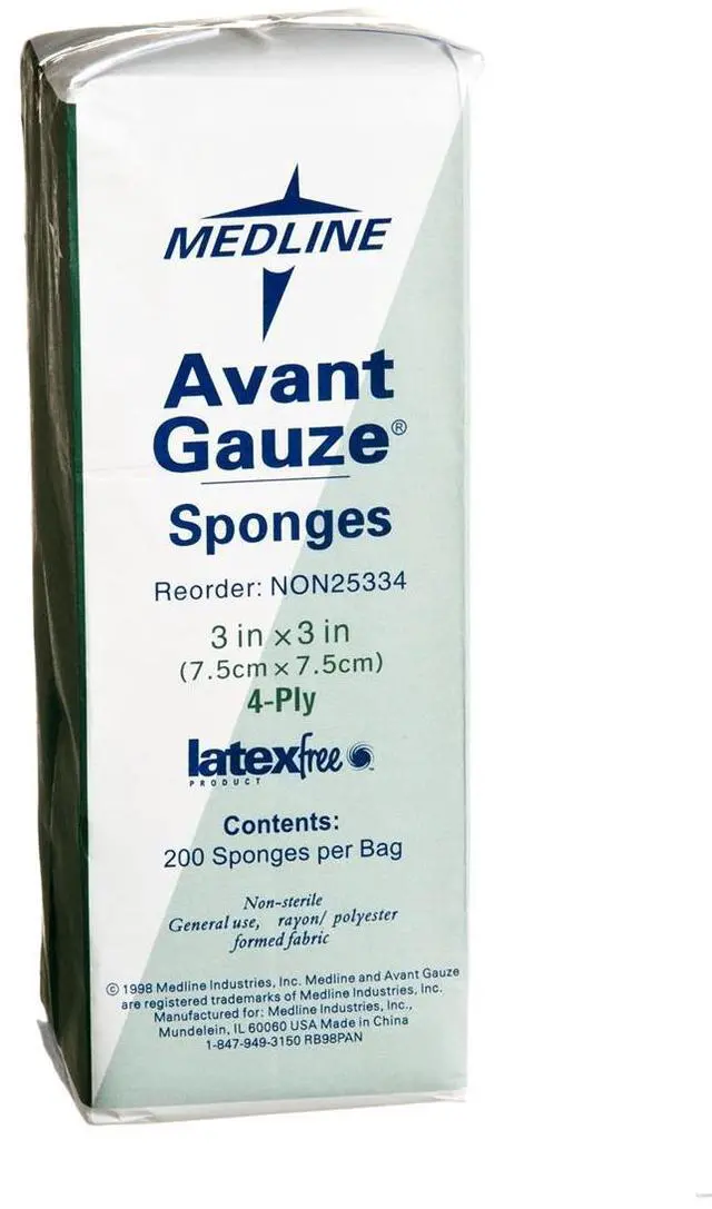 Alt view image 2 of 2 - Medline Avant Nonsterile Gauze Nonwoven Sponges