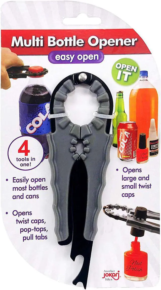 Main image of Jokari Easy-Open Beverage Opener - Use on Twist Offs, Pop-Tops and Pull Tabs