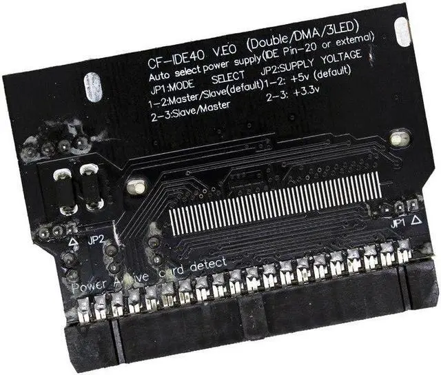 Alt view image 2 of 2 - 40 Pin IDE Bootable Adapter CF to IDE Adapter Compact Flash CF to 3.5 Female Converter Card