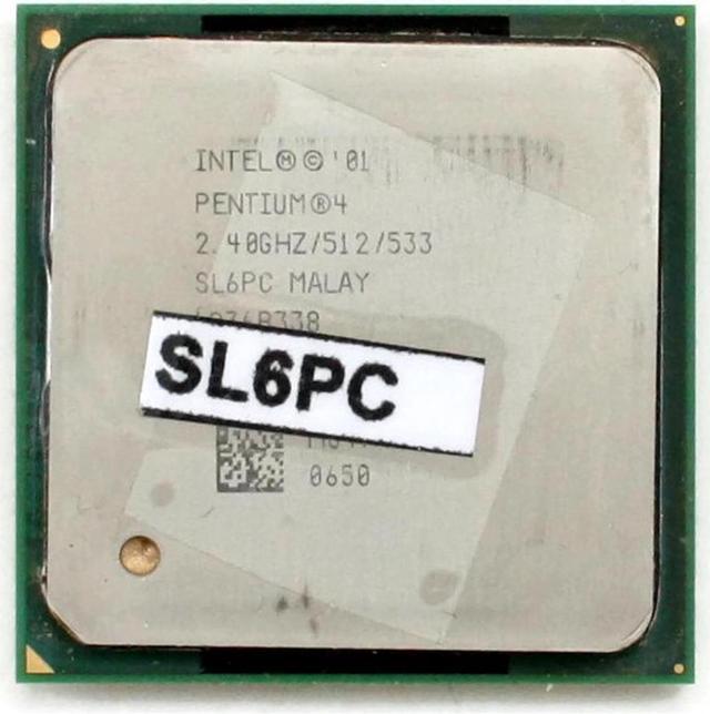 インテル インテルp424GHz 533MHz 512KB sl6pc 478ピン-