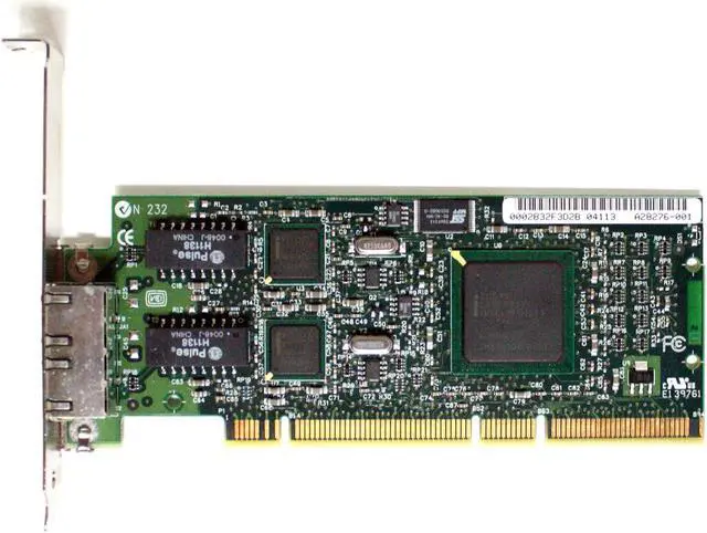 Main image of DELL 61PMC INTEL PRO/100 64-BIT DUAL-PORT RJ-45 PCI-X SERVER ADAPTER CARD A28276 -001