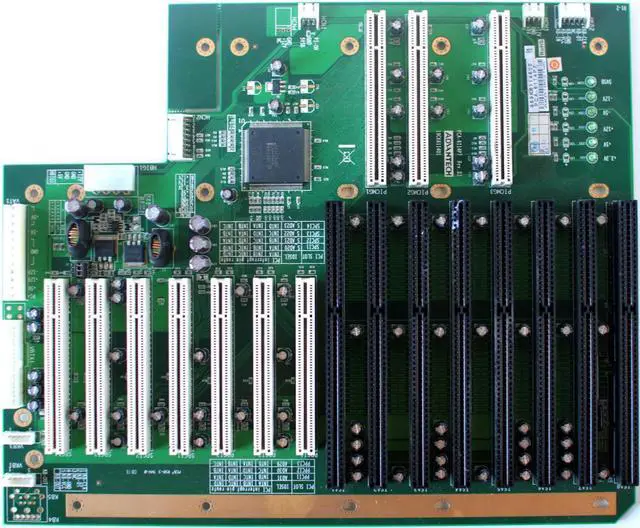 Main image of 14-SLOT BACKPLANE (8 ISA,3PICMG/PCI, 7 PCI) REV D3 19CK611401