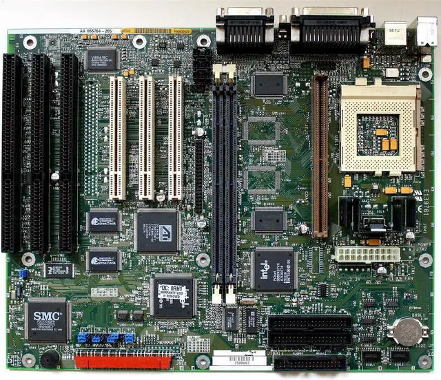 Main image of Intel P55C 200 MHz Integrated MB Audio/Video,gateway splash