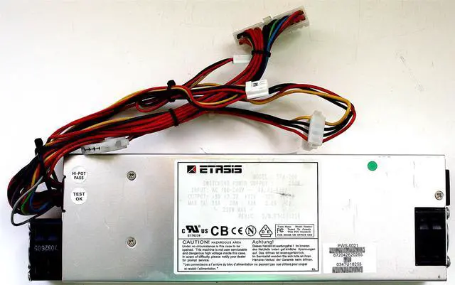 Main image of PWS-0021 - PWR SUPPLY 250W ETASIS EFA-250 REV.C