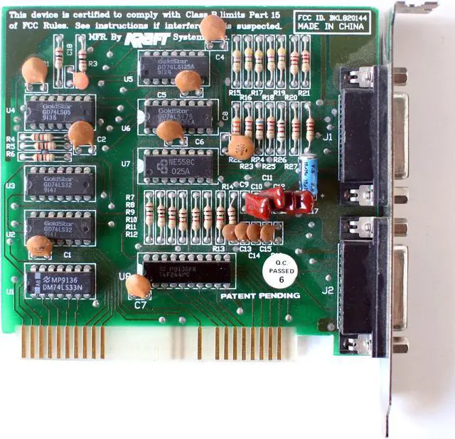 Main image of GAME CARD ISA, FCC ID: BKL820144, KALEXC K368 94V-0 3491, REV E