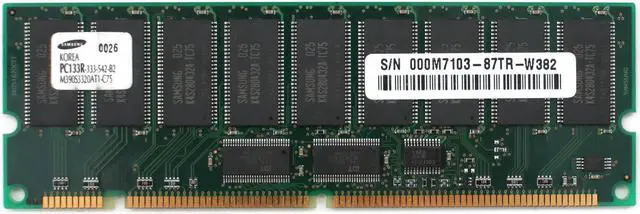 Main image of M390S3320AT1-C75, SAMSUNG PC133R-333-542-B2 MEMORY