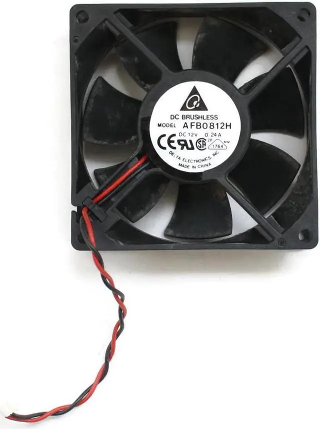 Main image of DELTA DC BRUSHLESS FAN AFB0812H DC12V 0.24A, 2-WIRE, 80x25mm