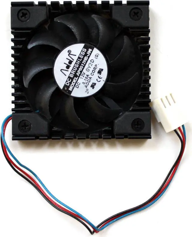 Main image of ADDA HTSK FAN DC12V 0.10A, SKT 370, 3-WIRE