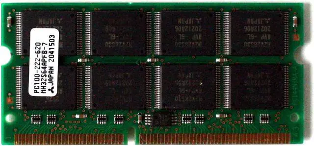 Main image of LAPTOP MEMORY, PC100-222-620 MH32S64APFB-7 PC144N9RA-A