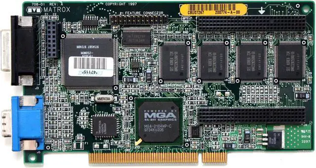 Main image of MIL2P/4/CPQ - 4MB PCI VIDEO CARD, 708-01 REV.A, 270243-001, 270242-001 (NO BRACKET)