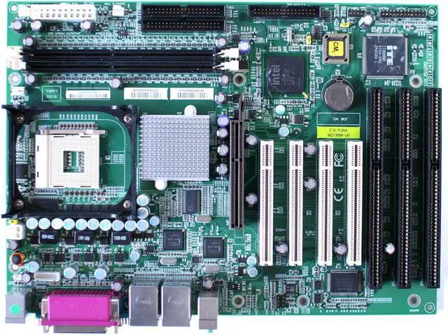 Main image of MB INDUSTRIAL SKT 478 845E, 3 ISA, 4 PCI, 2LAN/4USB/A/P  SHIELD