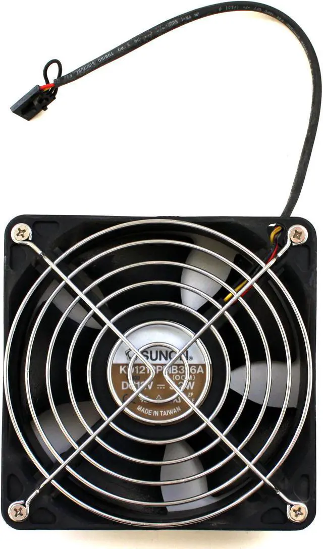 Main image of FAN, SUNON KD1212PMB3-6A (OCM) DC12V 3.2W, P/N: 20L1399, 3-WIRE, 120x38mm