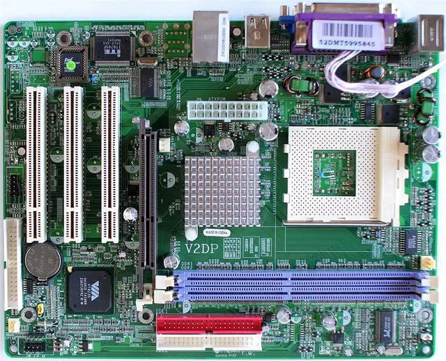 Main image of MB SKT 462, VIA KM266 PRO. VIDEO/LAN, 3X PCI, AGP