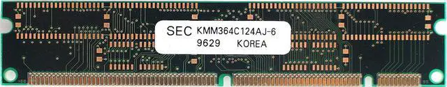 Main image of MEMORY SEC KMM364C124AJ-6 8MB 168P