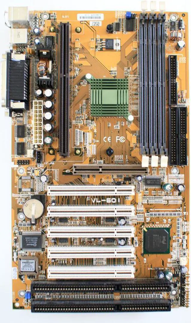 Main image of MB, FIC VL-601  233/266/300/333MHz , 2x ISA, 5x PCI, AGP