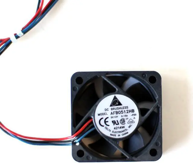 Main image of FAN, DC BRUSHLESS AFB0512HB DC12V 0.15A, 50x50x15mm