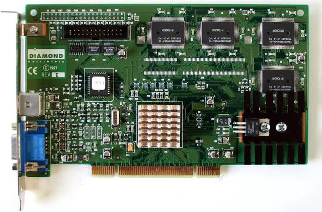 Main image of 23130018-403 - DIAMOND FIRE 1K PRO PCI 8MB VIDEO CARD, FIRE GL 1000 PRO, REV.C, 22130018-003