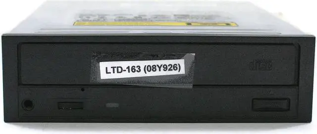 Main image of DVD-ROM DRIVE, Lite-On LTD-163, DELL 08Y926 REV. A00 (Black)