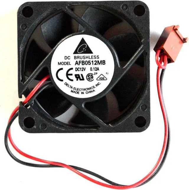 Main image of DELTA DC BRUSHLESS FAN AFB0512MB DC12V 0.12A, 2-WIRE, 50x15mm