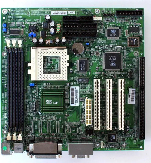 Main image of MB, Mustang-s, Audio/Video, Compaq splash,1xISA,  120694-101, 387640-101, (29-m15)