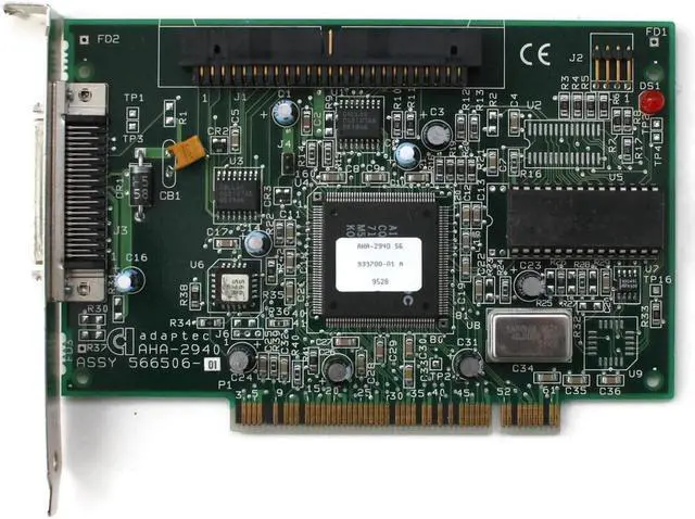 Main image of ADAPTEC AHA-2940 566506-01 PCI SCSI CONTROLLER, FAB 566507-00 REF F, FCC ID: FGTAHA2940