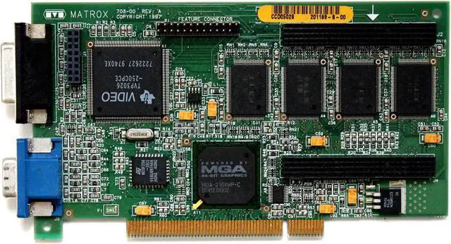 Main image of MIL2P/8N - 8MB PCI VIDEO CARD, 703-00 REV.A (NO BRACKET)