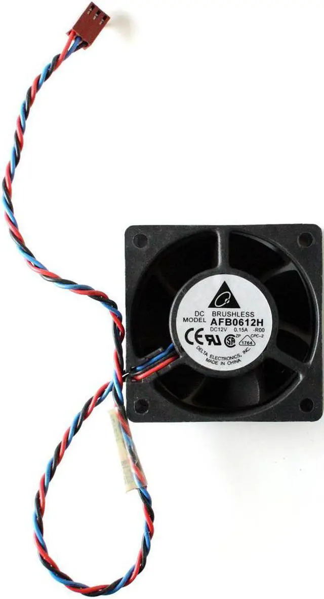 Main image of DELTA DC BRUSHLESS AFB0612H DC12V 0.15A FAN, 3-WIRE, 60x25mm