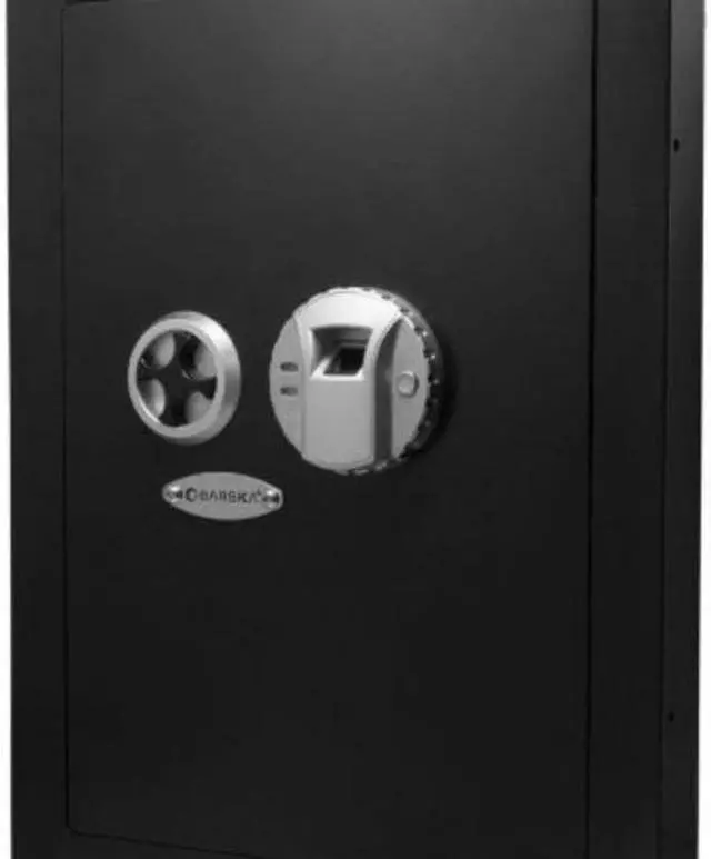 Alt view image 5 of 19 - Barska Black Biometric Wall Safe