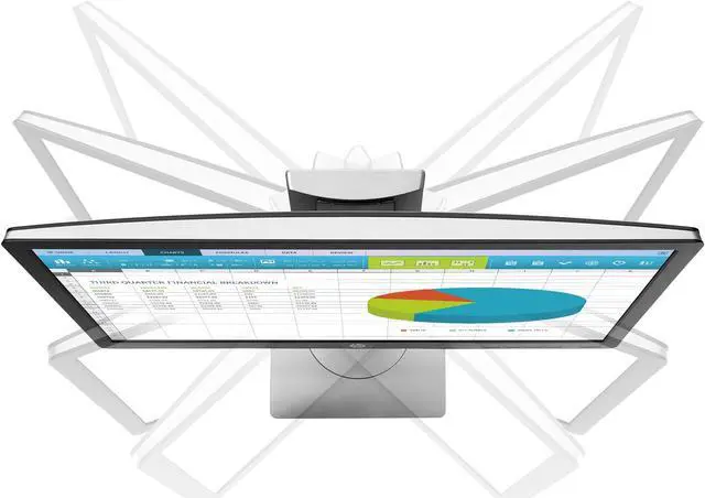 Alt view image 11 of 11 - HP EliteDisplay E222 22" LCD Monitor 1920 x 1080 | HDMI, Display Port, VGA