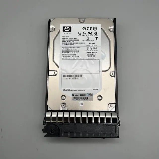 Alt view image 5 of 9 - HP 516810-001 300Gb 15000Rpm 6Gbits Dual Port Sas Lff 3.5Inch Hard Disk Drive With Tray