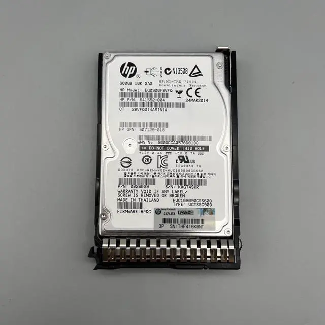 Alt view image 2 of 9 - HPE-IMSourcing 900 GB 2.5" Internal Hard Drive - SAS