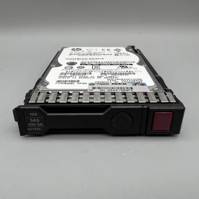 Alt view image 7 of 8 - HPE 597609-002 EG0450FBDBT 450 GB Hard Drive - 2.5" Internal - SAS (6Gb/s SAS)