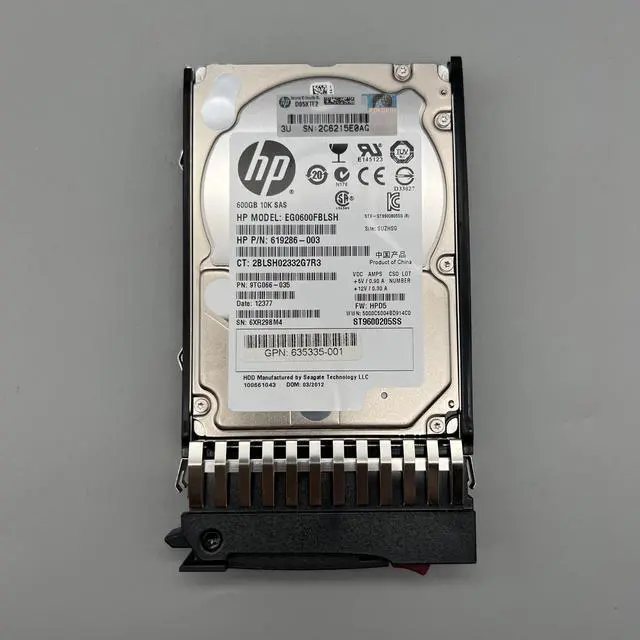 Alt view image 7 of 10 - HP 613922-001 600GB 10000 RPM SAS 6Gb/s 2.5" Internal Notebook Hard Drive