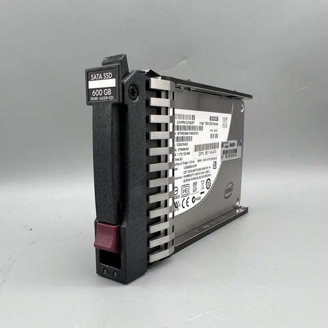 Alt view image 4 of 7 - HP | Intel 600GB 2.5" SATA SSD With tray HOT-PLUG MLC SFF 661144-001 661319-001