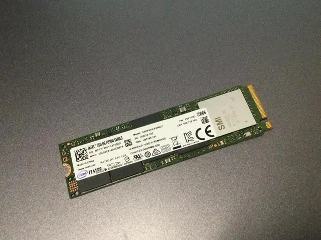 Alt view image 11 of 12 - Intel DC P3100 256 GB Solid State Drive SSDPEKKA256G701 DC P3100 256 GB Solid State Drive