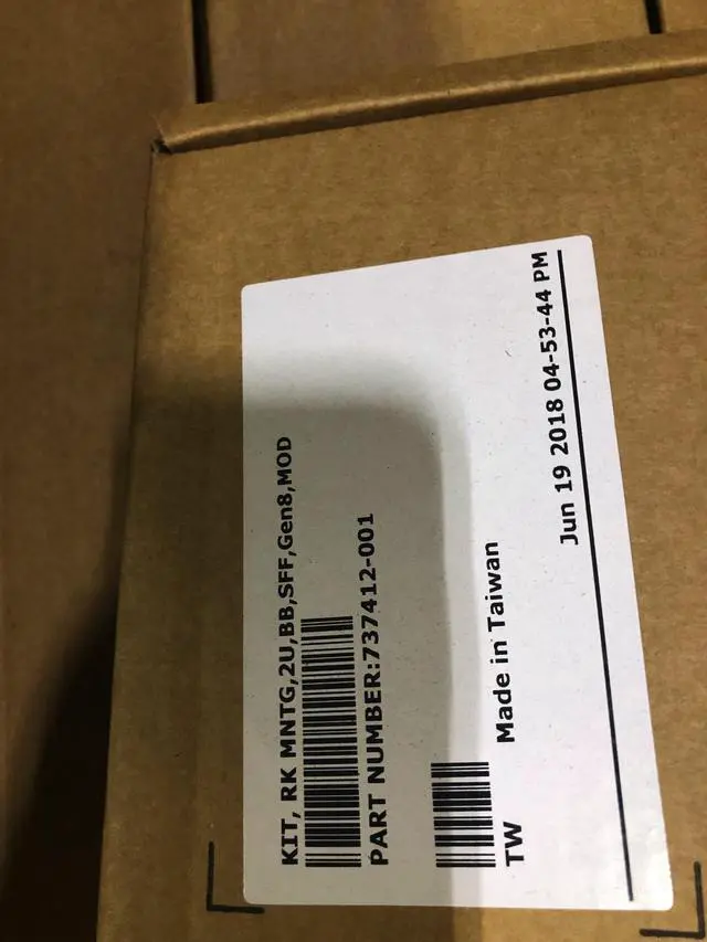 Alt view image 4 of 5 - HP 737412-001 2U Ball Bearing Rail Kit For Proliant Dl380 G8 Sff