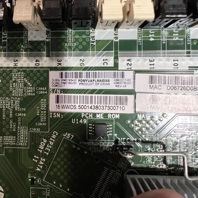 Alt view image 3 of 7 - 622217-002 680188-002 HP SYSTEM BOARD MOTHERBOARD FOR PROLIANT DL380p G8 GEN8