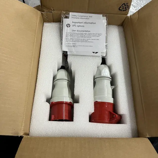 Alt view image 4 of 7 - HP 30A 400V-415V Three Phase NA R12000 DirectFlow UPS IEC309 I/O Module AF489A