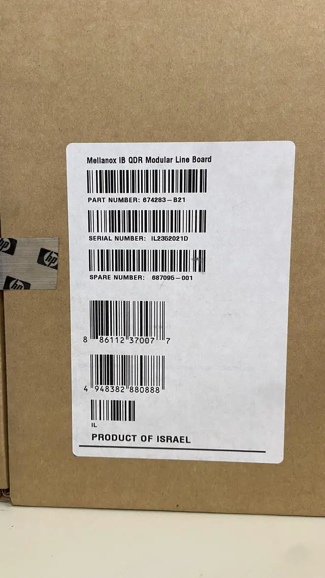 Alt view image 3 of 5 - Brand NEW HP/Mellanox 674283-B21 MSX6001TR QDR Modular Line Board  687095-001