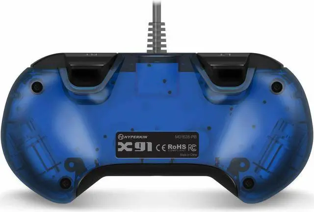 Alt view image 3 of 4 - Hyperkin X91 Ice Wired Controller for Xbox One/ Windows 10 PC (Pacific Blue) - Officially Licensed By Xbox