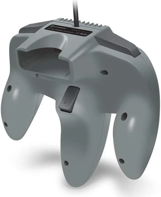 Alt view image 3 of 5 - Hyperkin Nintendo 64 "Captain" Premium Controller For N64 - Gray