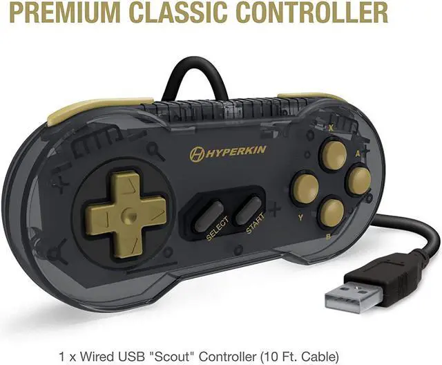 Alt view image 3 of 15 - Hyperkin RetroN Sq: HD Gaming Console for Game Boy/Color/ Game Boy Advance (Blackgold) - Game Boy Advance