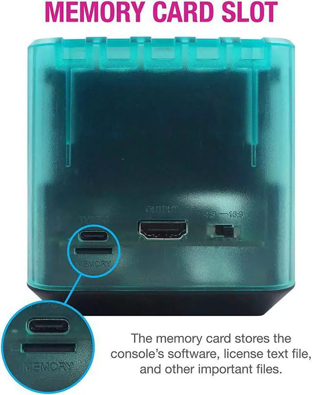 Alt view image 6 of 12 - HYPERKIN M01128-HYB HYPER BEACH RETRON-SQ GAMING CONSOLE FOR