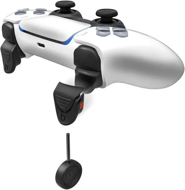 Main image of Bionik Quickshot Custom Texture Trigger Stops Locks for PS5 Controller