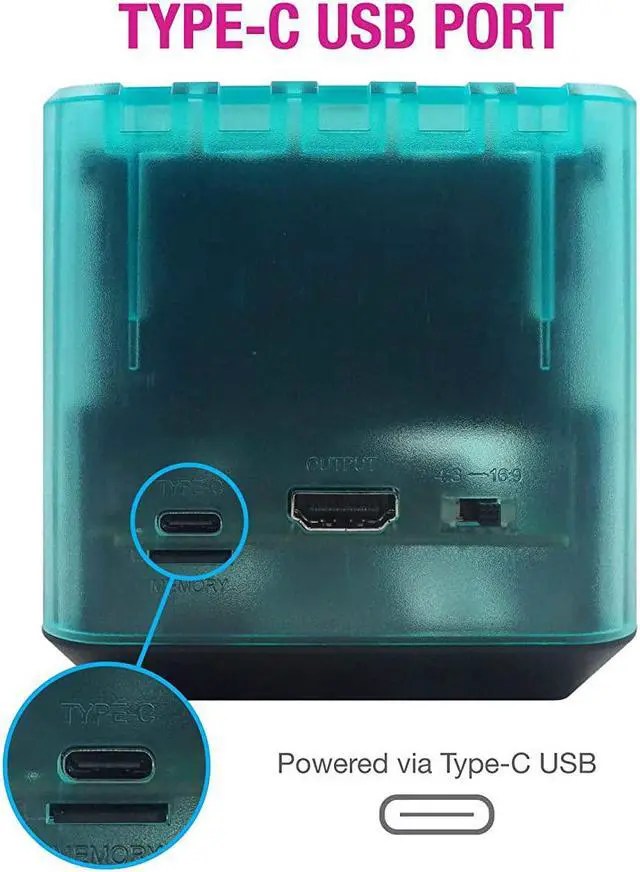 Alt view image 4 of 12 - HYPERKIN M01128-HYB HYPER BEACH RETRON-SQ GAMING CONSOLE FOR
