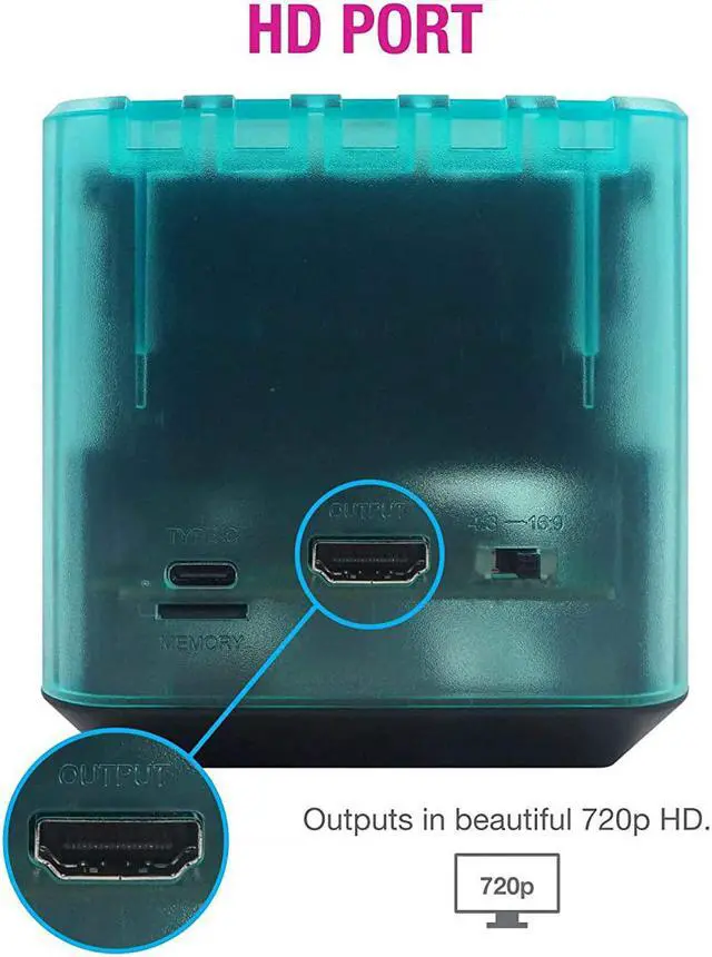 Alt view image 5 of 12 - HYPERKIN M01128-HYB HYPER BEACH RETRON-SQ GAMING CONSOLE FOR