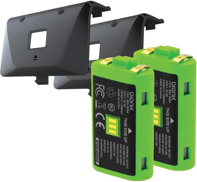 Alt view image 2 of 8 - Bionik Pro Kit for Xbox Series X/S: Powerful 50Mm Driver Gaming Headset -Controller Charge Base -Two Battery Packs -Lynx Cable & USB Cable