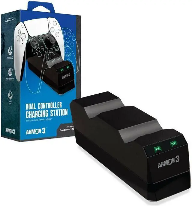 Main image of Armor3 Dual Charging Dock Charger for PS5 DualSense Controllers